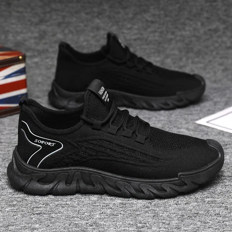 Men's Flyknit Low-Top Comfort Casual Sneakers