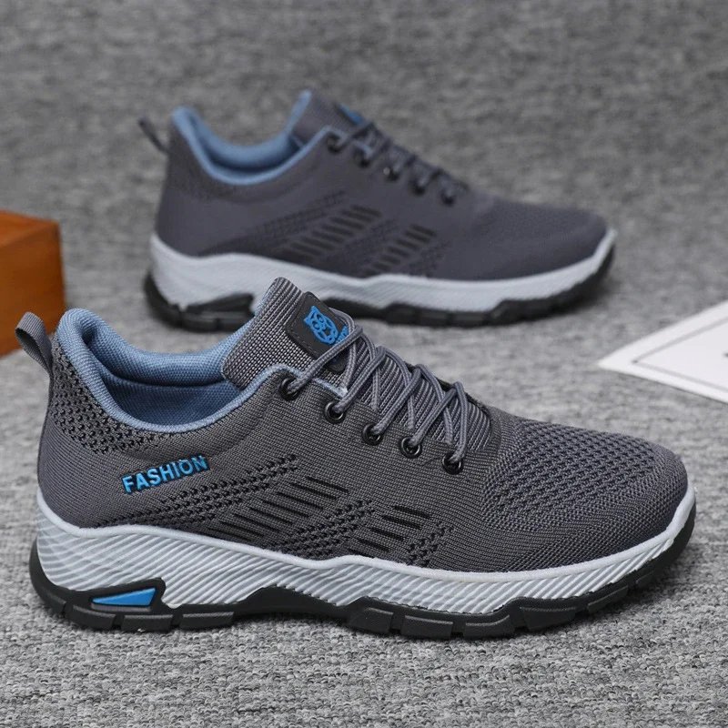 Men's Flyknit Breathable Running Shoes 2025