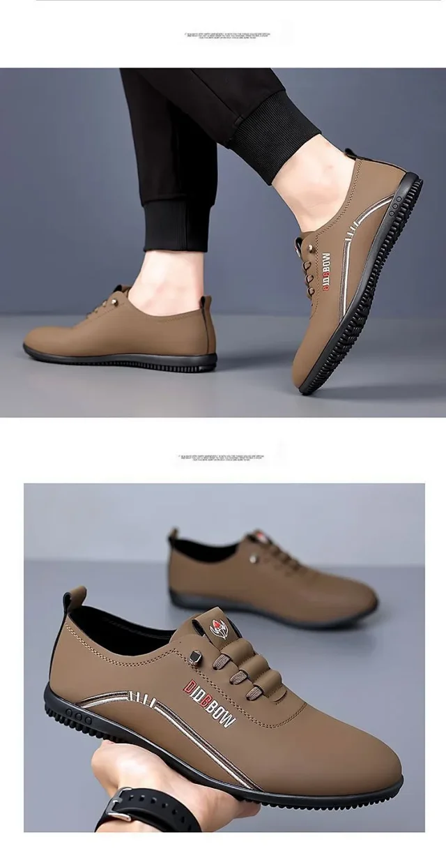 2025 Men's Soft Sole Driving Slip-Ons Detail