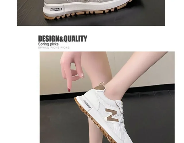 Women's 2025 Chunky Trainer Sneakers Detail