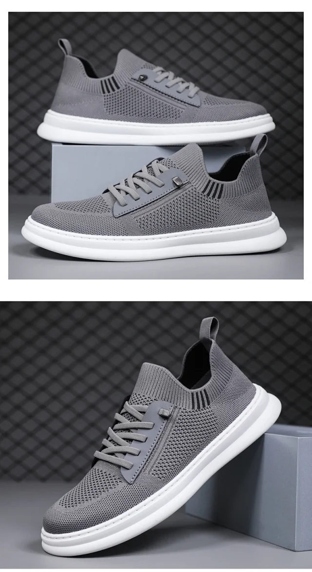 Men's 2025 Mesh Slide-On Skater Shoes Detail