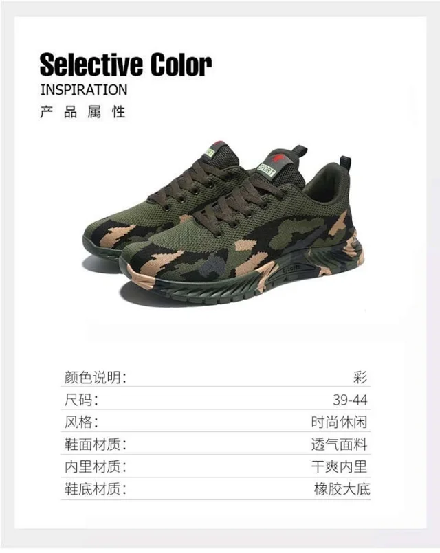Men's Camo Flyknit Training Shoes Detail