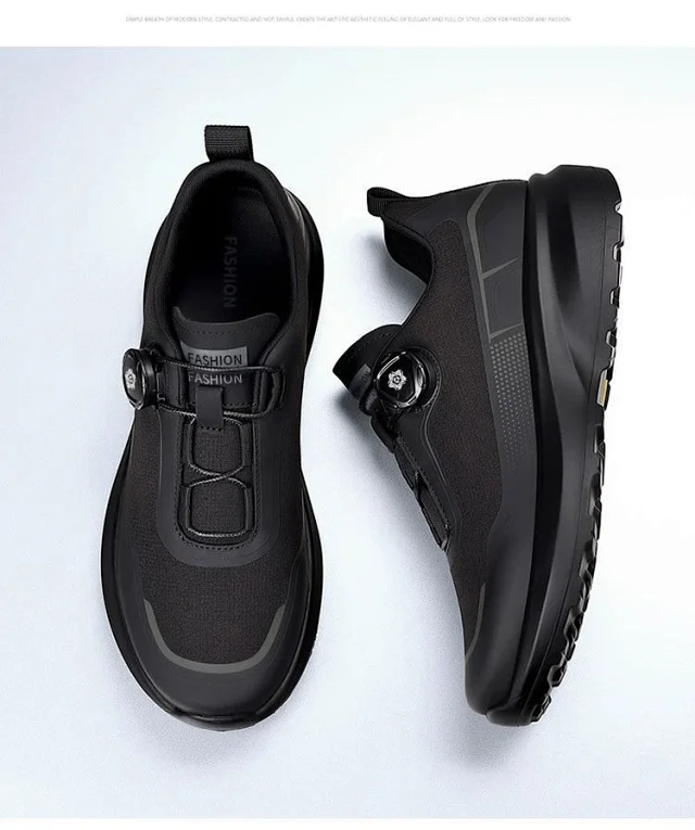 Men's Side Rotating Buckle Trail Shoes Detail