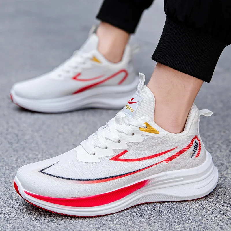 2025 Men Youth Cushioned Mesh Sneakers