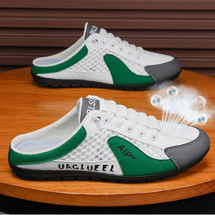 Men's Breathable Mesh Slip-On Sandals