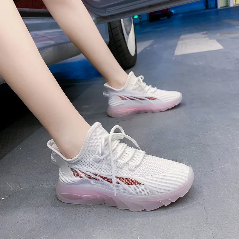 Women's Breathable Flyknit Running Shoes