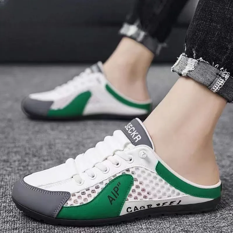 Men's Breathable Slip-On Mesh Slippers