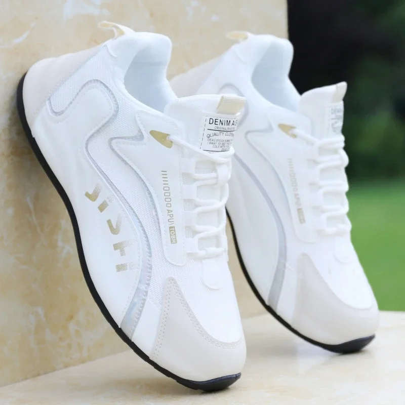 Waterproof Men's Hiking Leather Sneakers