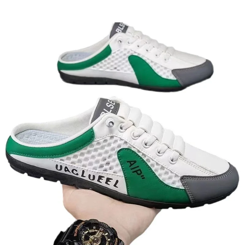 Men's Breathable Slip-On Mesh Slippers