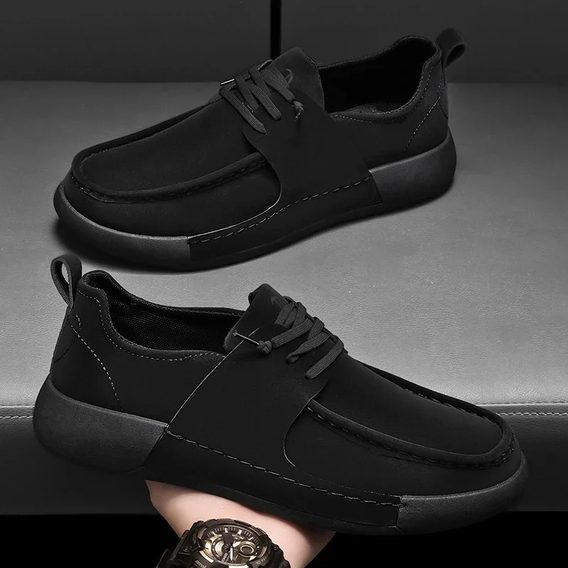 Men's Retro Suede Loafers Spring 2025