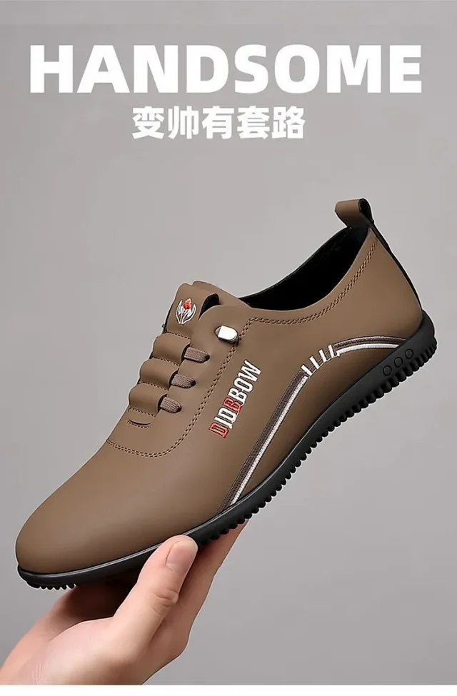 2025 Men's Soft Sole Driving Slip-Ons Detail