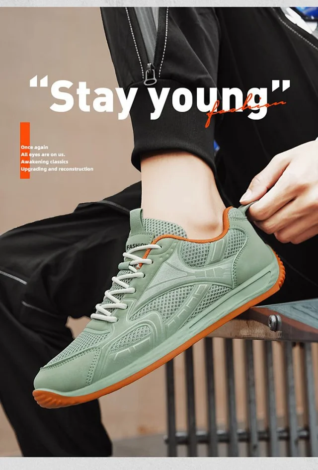 Gump Men's Breathable Mesh Chunky Sneakers Detail