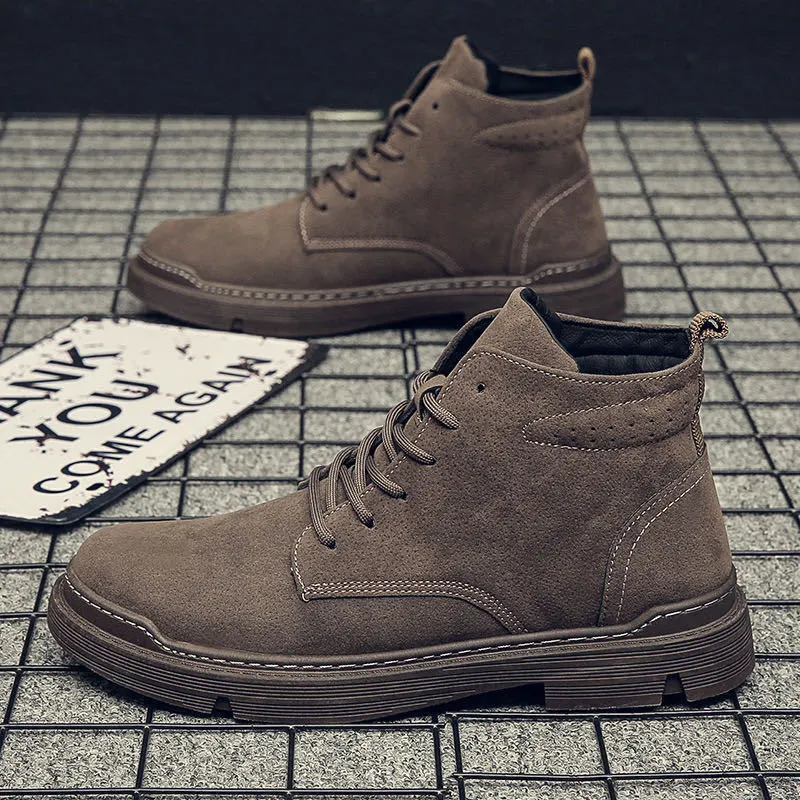 Men's British High-top Insulated Martin Boots