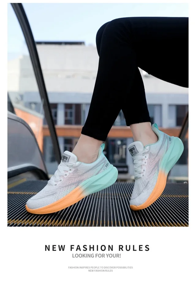Summer Couple Ultra-light Chunky Mesh Runners Detail