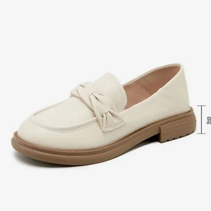 Women's Summer Leather Low Heel Mary Jane