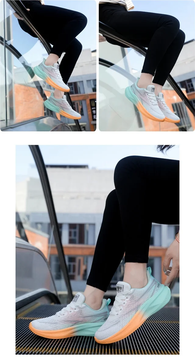 Summer Couple Ultra-light Chunky Mesh Runners Detail