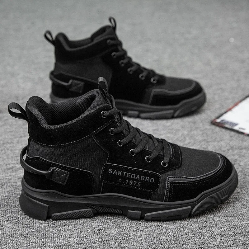 Men's Mid-Heel British Work Boots 2025