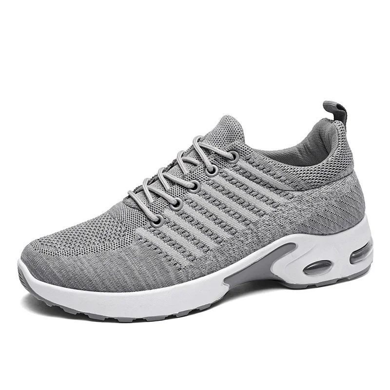Trendy Korean Men's Flyknit Sneakers 2025