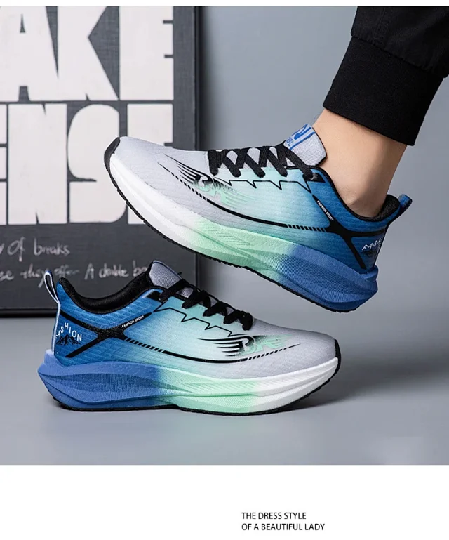 2025 Carbon-Plate Couple Sneakers - Trendy Style Detail
