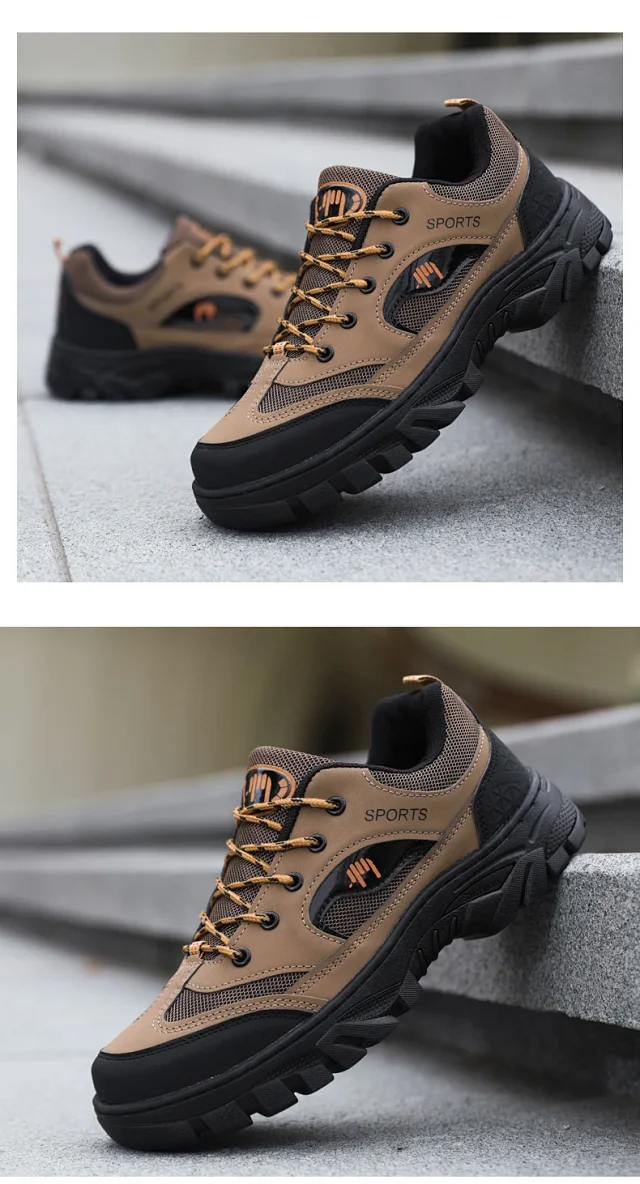 Men's Breathable Hiking Workwear Boots Detail