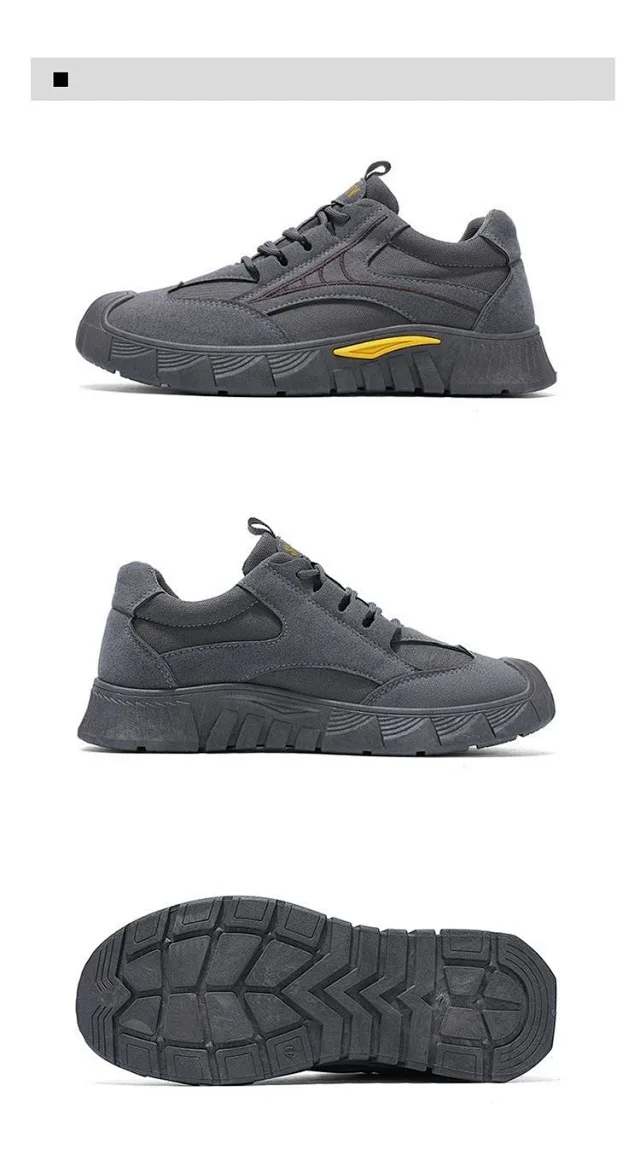 Men's Breathable Outdoor Work Sneakers Detail