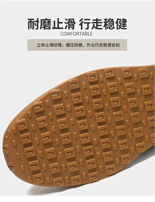 Men's New Korean Retro Running Shoes Detail