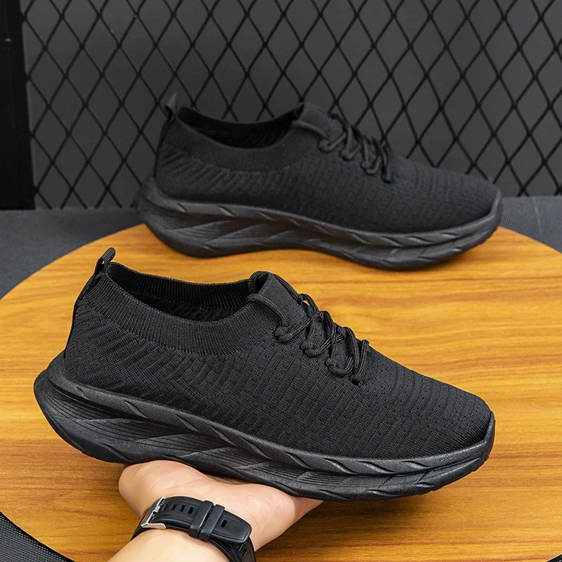 Men's Casual Flyknit Yeezy Autumn Slip-ons