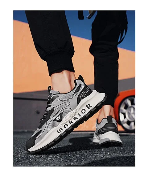 Men's Mesh Durable Running Retro Sneakers Detail