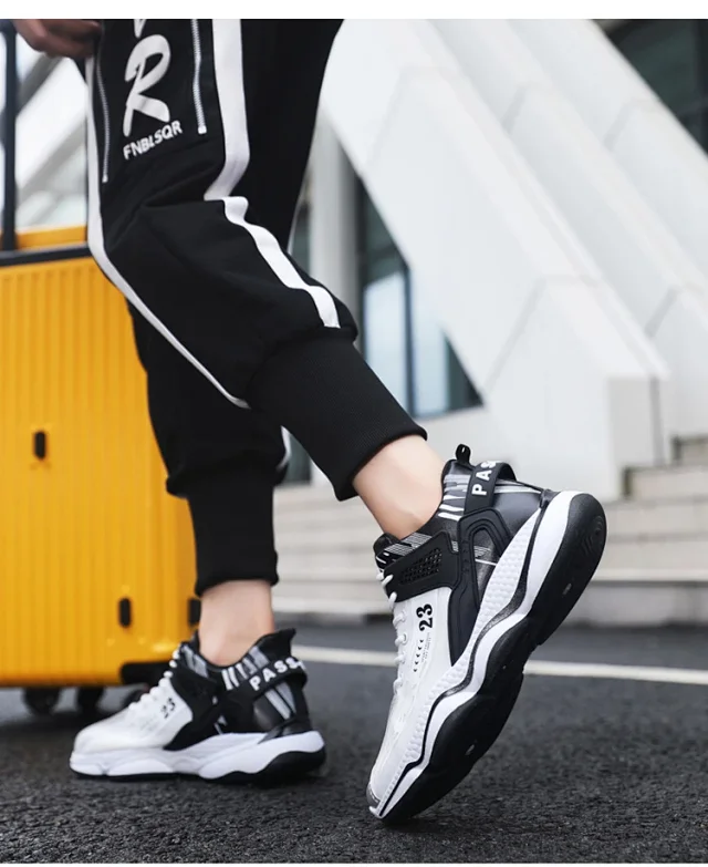 Men's Chunky Lightweight Trendy Dad Sneakers Detail