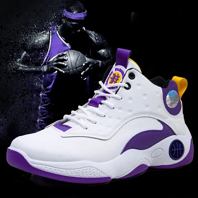 Men's & Youth 2025 Fashion Sport High-Top Basketball Shoes Detail