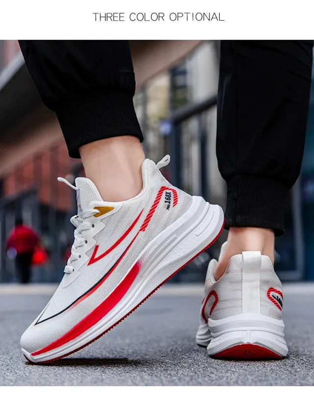 2025 Men Youth Cushioned Mesh Sneakers Detail