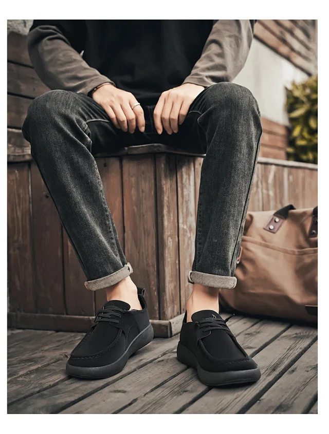 Men's Retro Suede Loafers Spring 2025 Detail