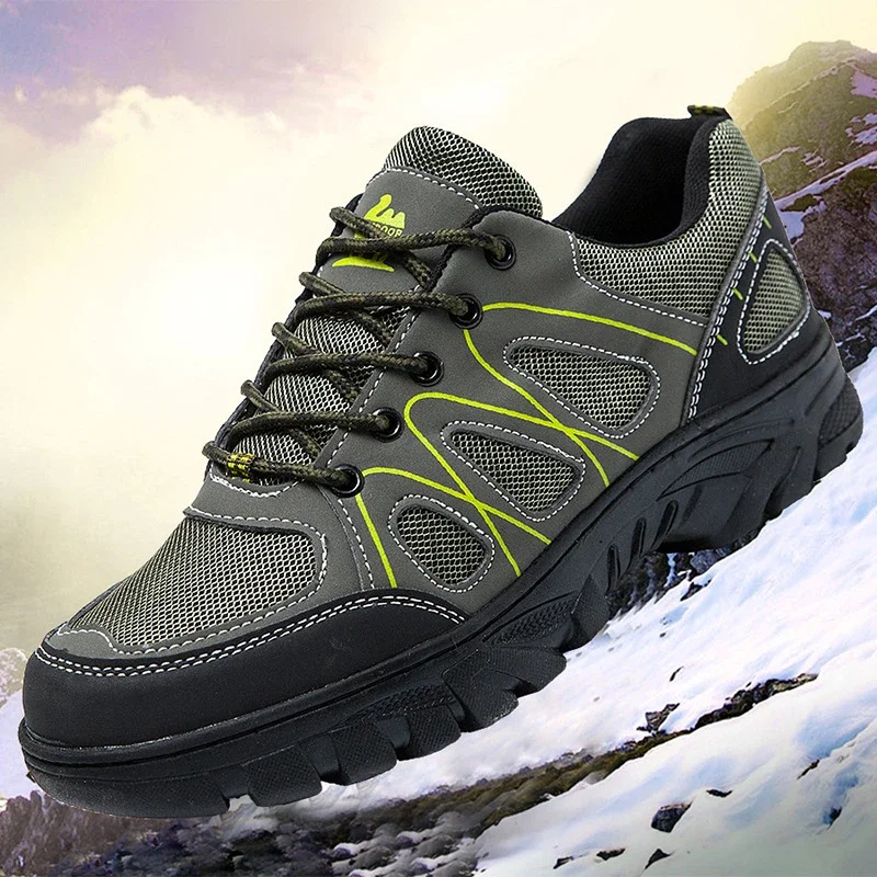 New Men's Casual Mesh Hiking Sneakers
