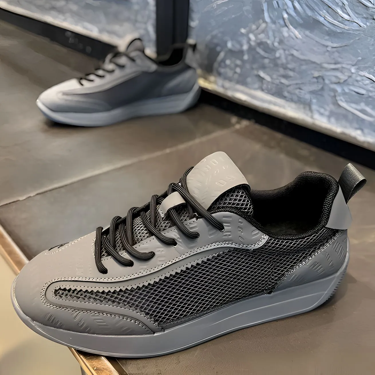 Breathable Cortez Men's All-Season Sneakers