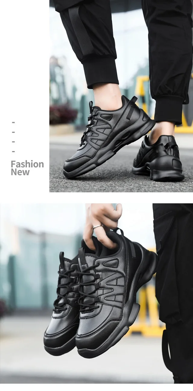 Men's Lightweight Breathable Work Running Shoes Detail