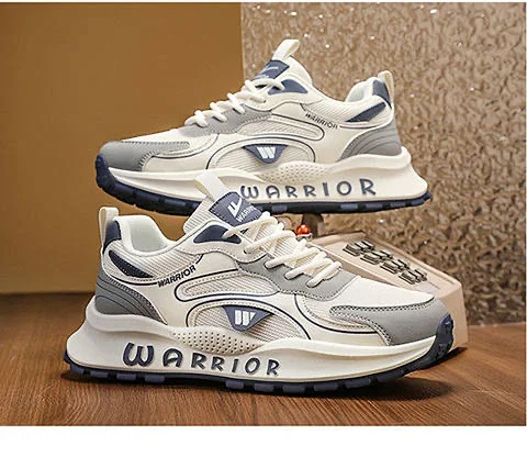 Men's Mesh Durable Running Retro Sneakers Detail