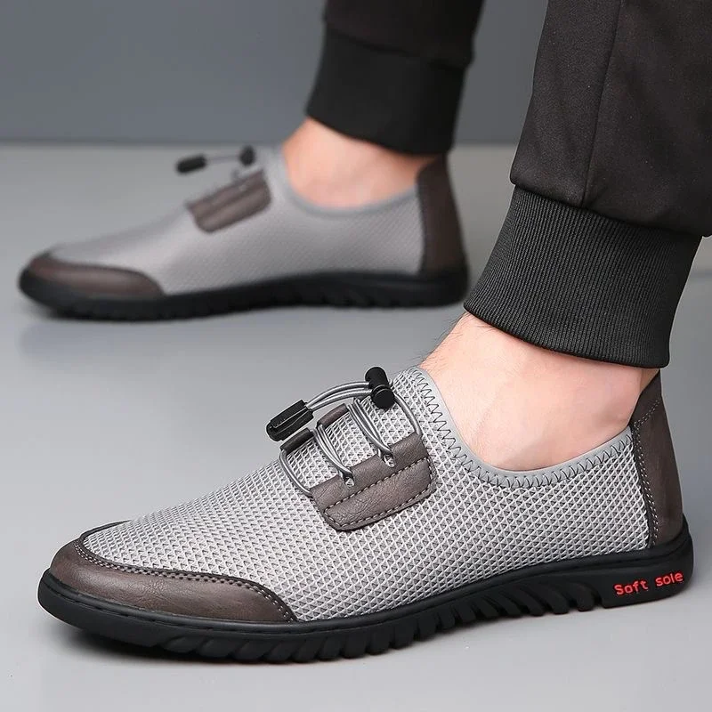Men's Mesh Slip-On Dad Casual Sandals