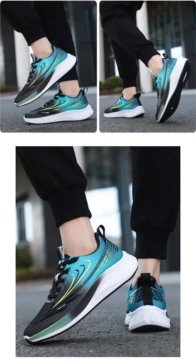 Men's Cushioned Trendy Sneakers Spring 2025 Detail
