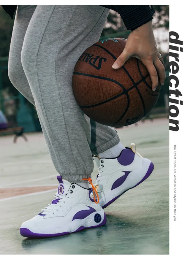 Men's & Youth 2025 Fashion Sport High-Top Basketball Shoes Detail