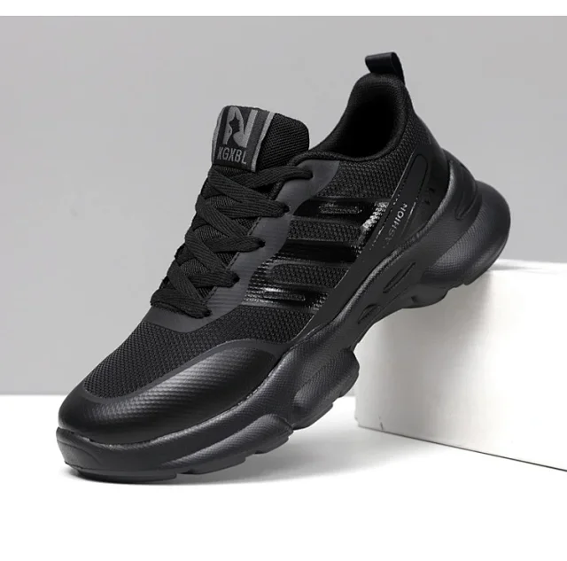 New Men's Thick-Soled Breathable Running Sneakers Detail