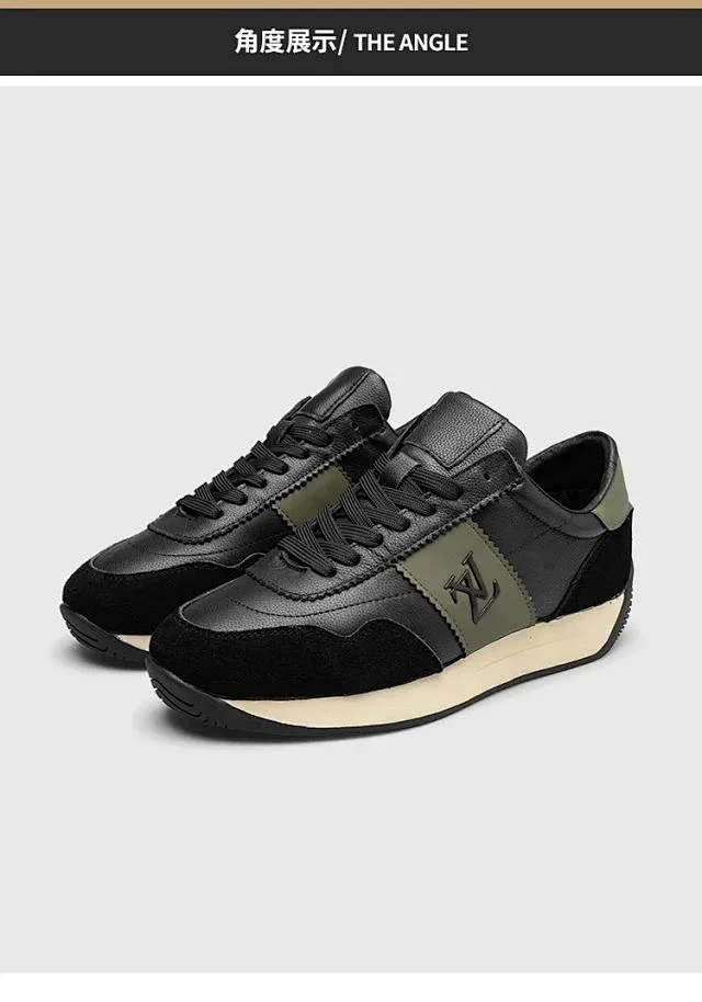 Men's Leather Cortez Running Shoes Detail
