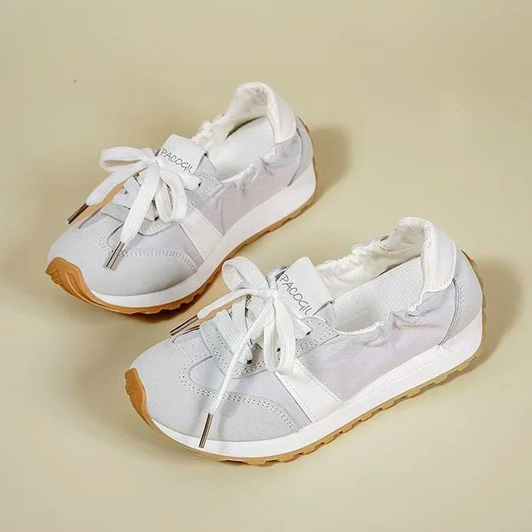 Korean Women's Platform Sneakers Summer 2025