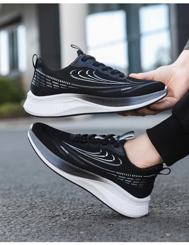 Men's Cushioned Trendy Sneakers Spring 2025 Detail