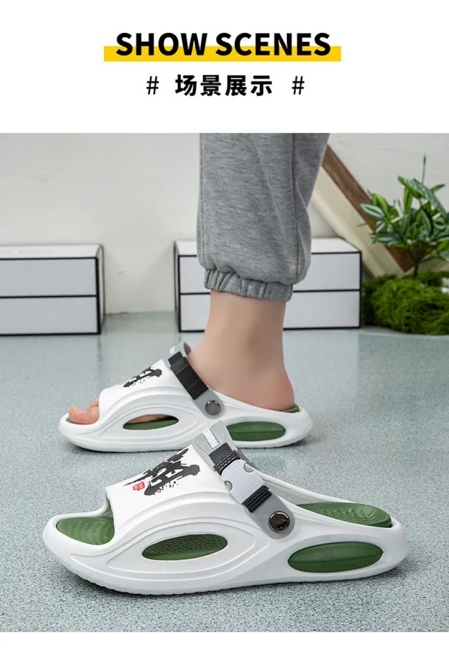 Men's 2025 New Slide Sports Sandals Detail