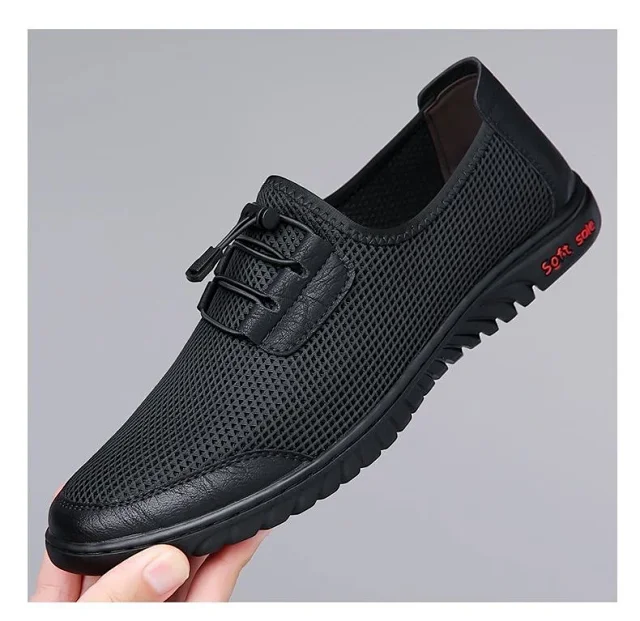 Men's Mesh Slip-On Dad Casual Sandals Detail