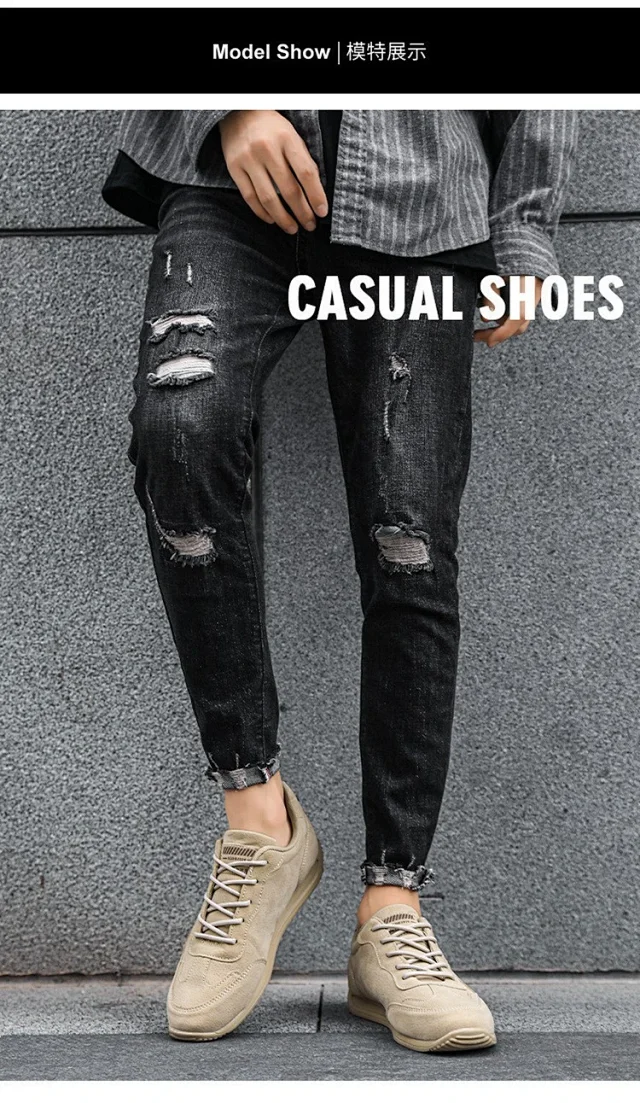 2025 Export Men's Trendy Casual Sneakers Detail