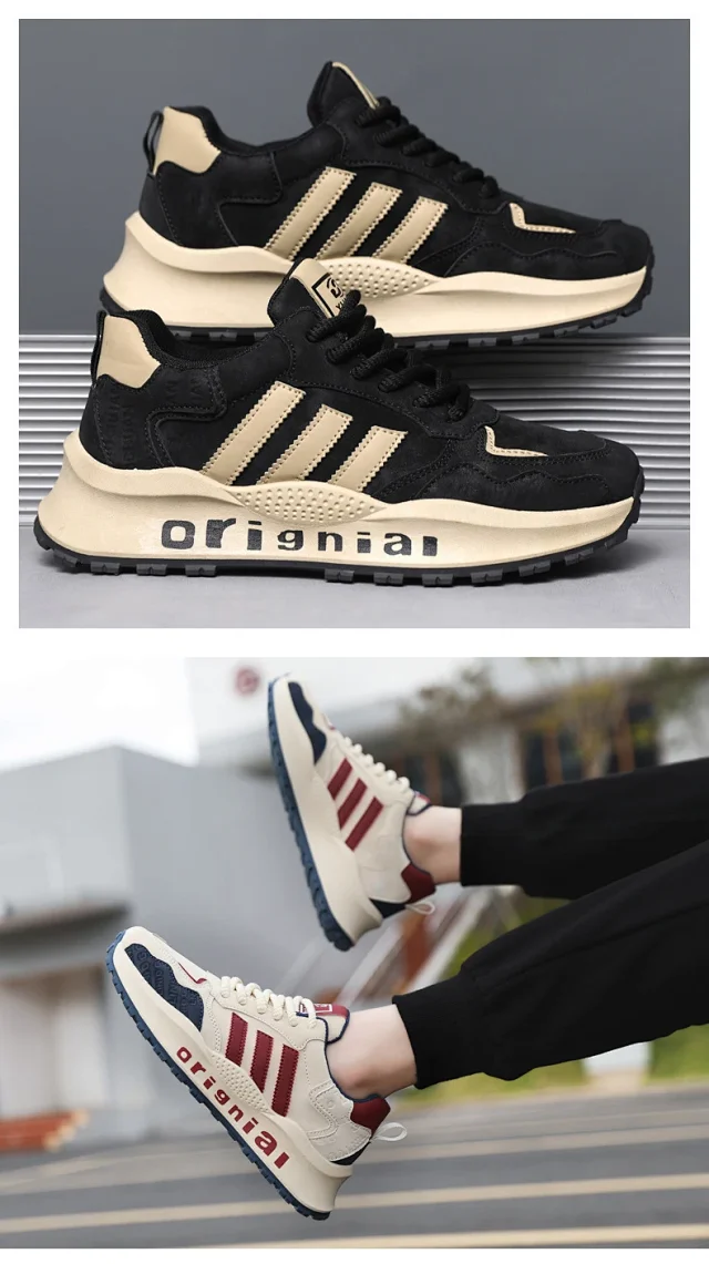 Men's Winter Soft-Sole Breathable Runners 2025 Detail