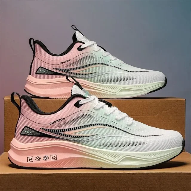 Men's Guochao Breathable Running Sneakers Detail