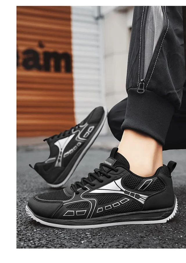 Gump Men's Breathable Mesh Chunky Sneakers Detail