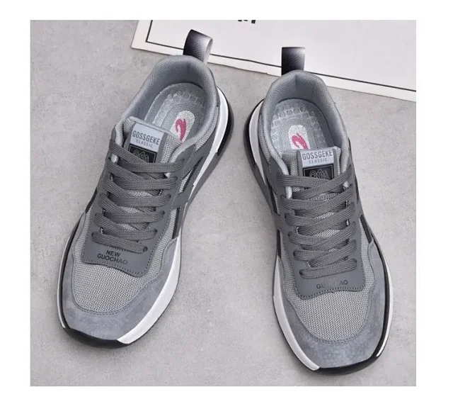 New Autumn Men's Athletic Low-Top Youth Sneakers Detail
